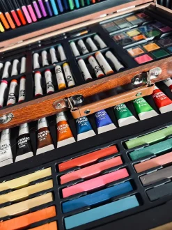 VIAMAJA Tegneartikler|Art Therapy<Krea kuffert med indhold -112 varianter