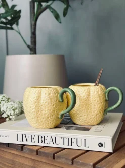 VIAMAJA Krus, Kopper Og Glas|Porcelæn Og Stentøj<Krus Citron