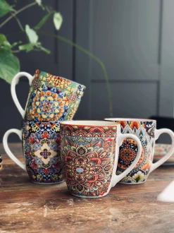 VIAMAJA Krus, Kopper Og Glas|Porcelæn Og Stentøj<Krus Color boheme MIX