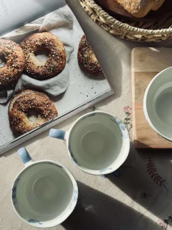 VIAMAJA Krus, Kopper Og Glas<Krus Flora Blå