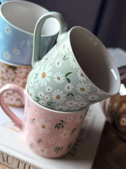 VIAMAJA Krus, Kopper Og Glas|Porcelæn Og Stentøj<Krus i flotte farver - Flower