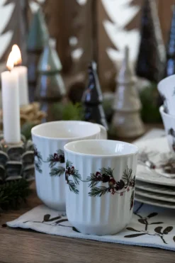 VIAMAJA Krus, Kopper Og Glas|Porcelæn Og Stentøj<Krus JUL - Sæt med 2 stk.