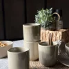 VIAMAJA Krus, Kopper Og Glas|Porcelæn Og Stentøj<Krus Lydia keramik - Sæt med 4 stk Beige