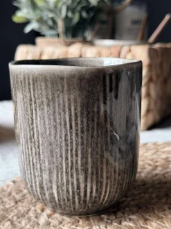 VIAMAJA Krus, Kopper Og Glas|Porcelæn Og Stentøj<Krus Lydia keramik - Sæt med 4 stk