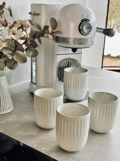 VIAMAJA Krus, Kopper Og Glas|Porcelæn Og Stentøj<Krus Stentøj – Pakke med 4 stk - Flere farver