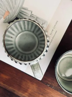 VIAMAJA Krus, Kopper Og Glas|Porcelæn Og Stentøj<Krus VIGA Strib - Grå
