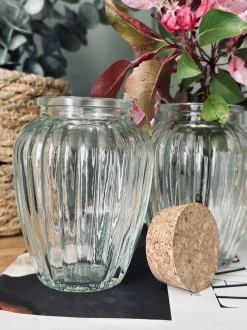 VIAMAJA Køkken Opbevaring<Krydderiglas m. kork 280 ml – pakke med 6 stk