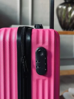 VIAMAJA Kufferter<Kuffert Trolley - Magenta pink