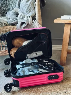 VIAMAJA Kufferter<Kuffert Trolley - Magenta pink