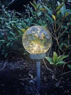 VIAMAJA Lys Og Led|Udendørs Led<Kugle med 20 led lys – Solar