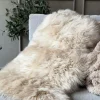 VIAMAJA Korthåret|Langhåret<Lammeskind Linen - 85x55cm