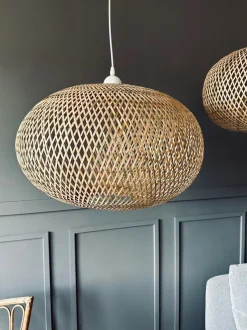 VIAMAJA Lamper<Lampe bambus - Dia 35cm