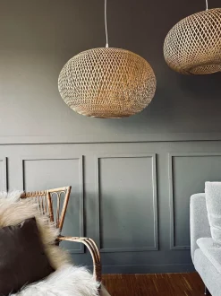 VIAMAJA Lamper<Lampe bambus - Dia 45cm
