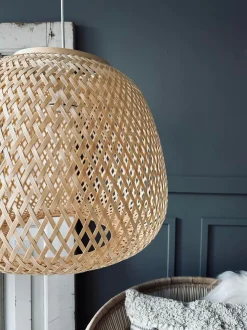 VIAMAJA Lamper<Lampe bambus – Dia 45cm