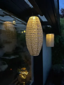VIAMAJA Lys Og Led|Udendørs Led<Lampe med solceller - SUMMER GOLD