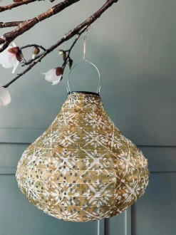 VIAMAJA Lys Og Led|Udendørs Led<Lampe med solceller Pear - SUMMER GOLD