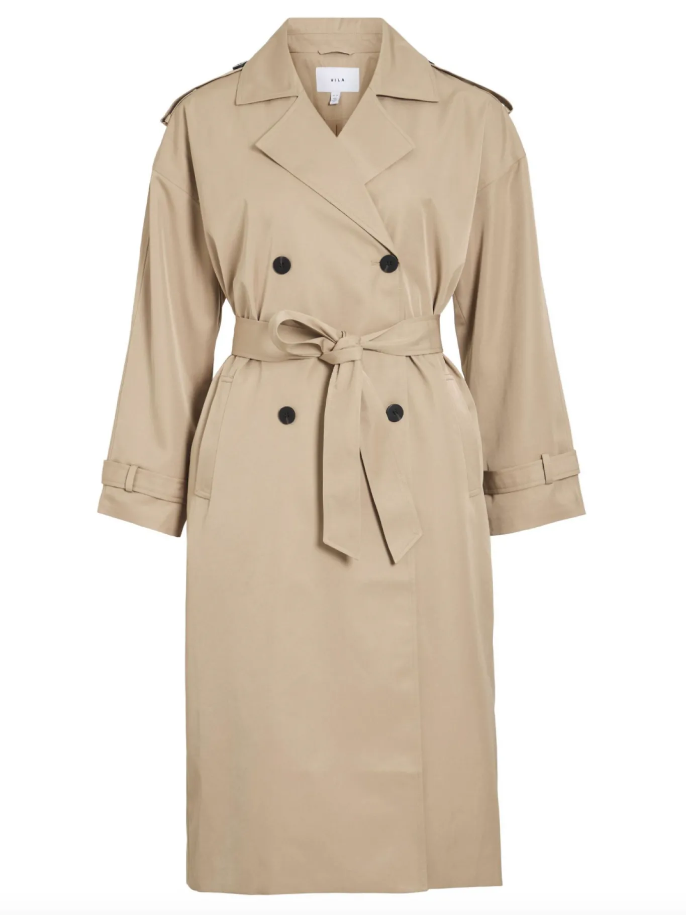 VIAMAJA Jakker<Lang trenchcoat - Savannah Tan