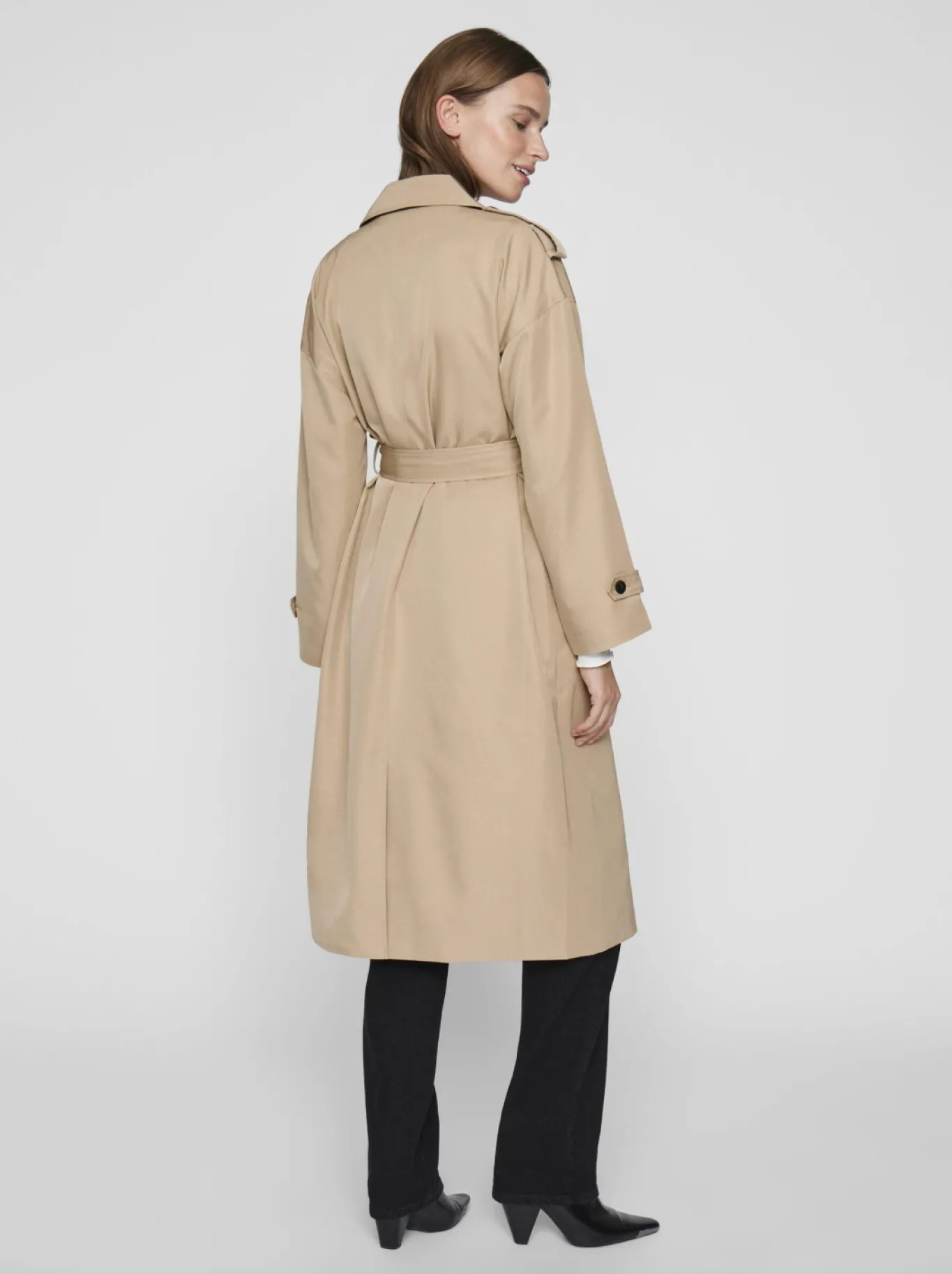 VIAMAJA Jakker<Lang trenchcoat - Savannah Tan