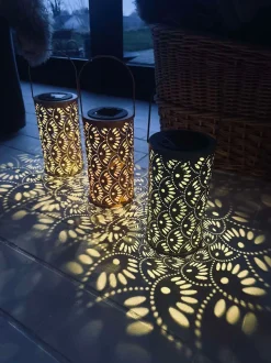 VIAMAJA Lys Og Led|Udendørs Led<Lanterne DELI m. Solceller – Coral