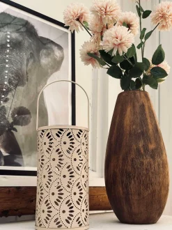 VIAMAJA Lys Og Led|Udendørs Led<Lanterne DELI m. Solceller – Beige