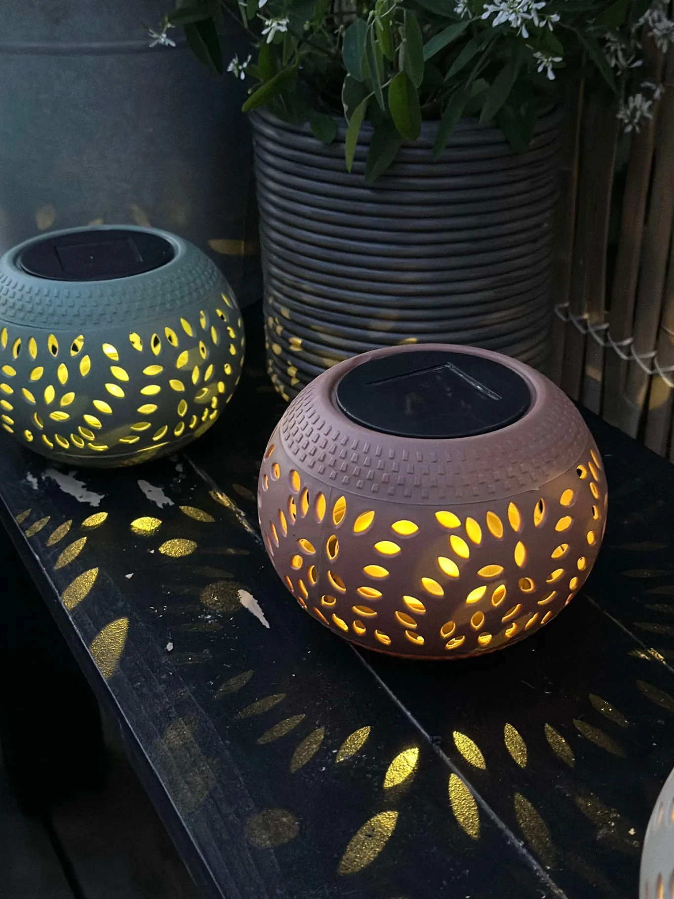 VIAMAJA Lys Og Led|Udendørs Led<Lanterne FIONA Solar - Old rose