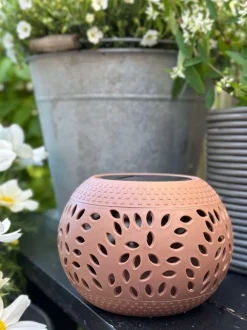 VIAMAJA Lys Og Led|Udendørs Led<Lanterne FIONA Solar - Old rose