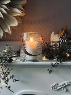 VIAMAJA Lysestager|Lanterner Og Lyskæder<Lanterne i glas - Klar