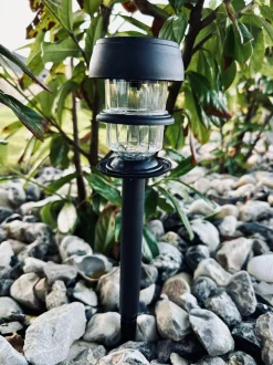 VIAMAJA Lys Og Led|Udendørs Led<Lanterne m. Effekt – Solceller – Tilbud 2 stk