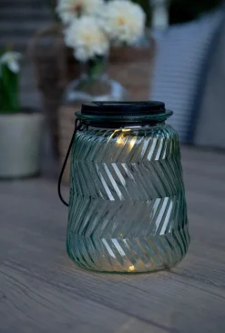VIAMAJA Lys Og Led|Udendørs Led<Lanterne med solceller – Fiona big green
