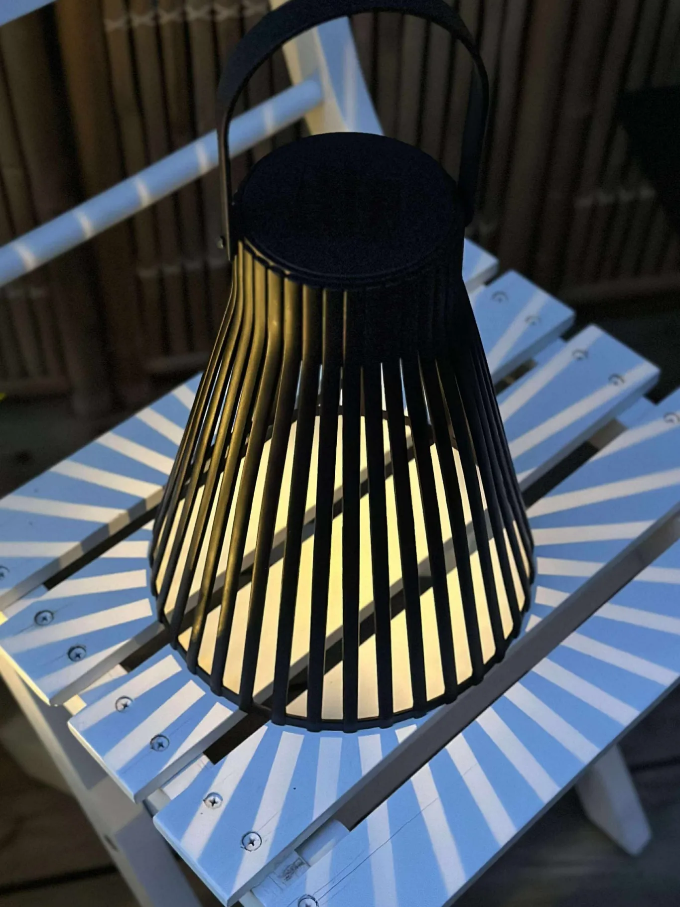 VIAMAJA Lys Og Led|Udendørs Led<Lanterne med solceller - GARDEN BLACK 24cm