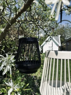 VIAMAJA Lys Og Led|Udendørs Led<Lanterne med solceller - Hvid metal