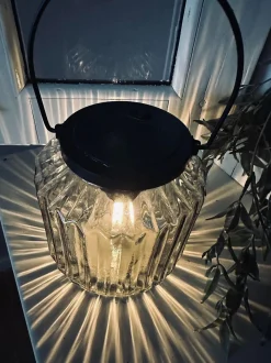 VIAMAJA Lys Og Led|Udendørs Led<Lanterne med solceller – Wilma Grå