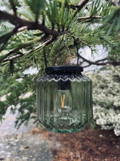 VIAMAJA Lys Og Led|Udendørs Led<Lanterne med solceller – Wilma Grøn