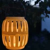 VIAMAJA Lys Og Led|Udendørs Led<Lanterne med solceller – Yellow summer