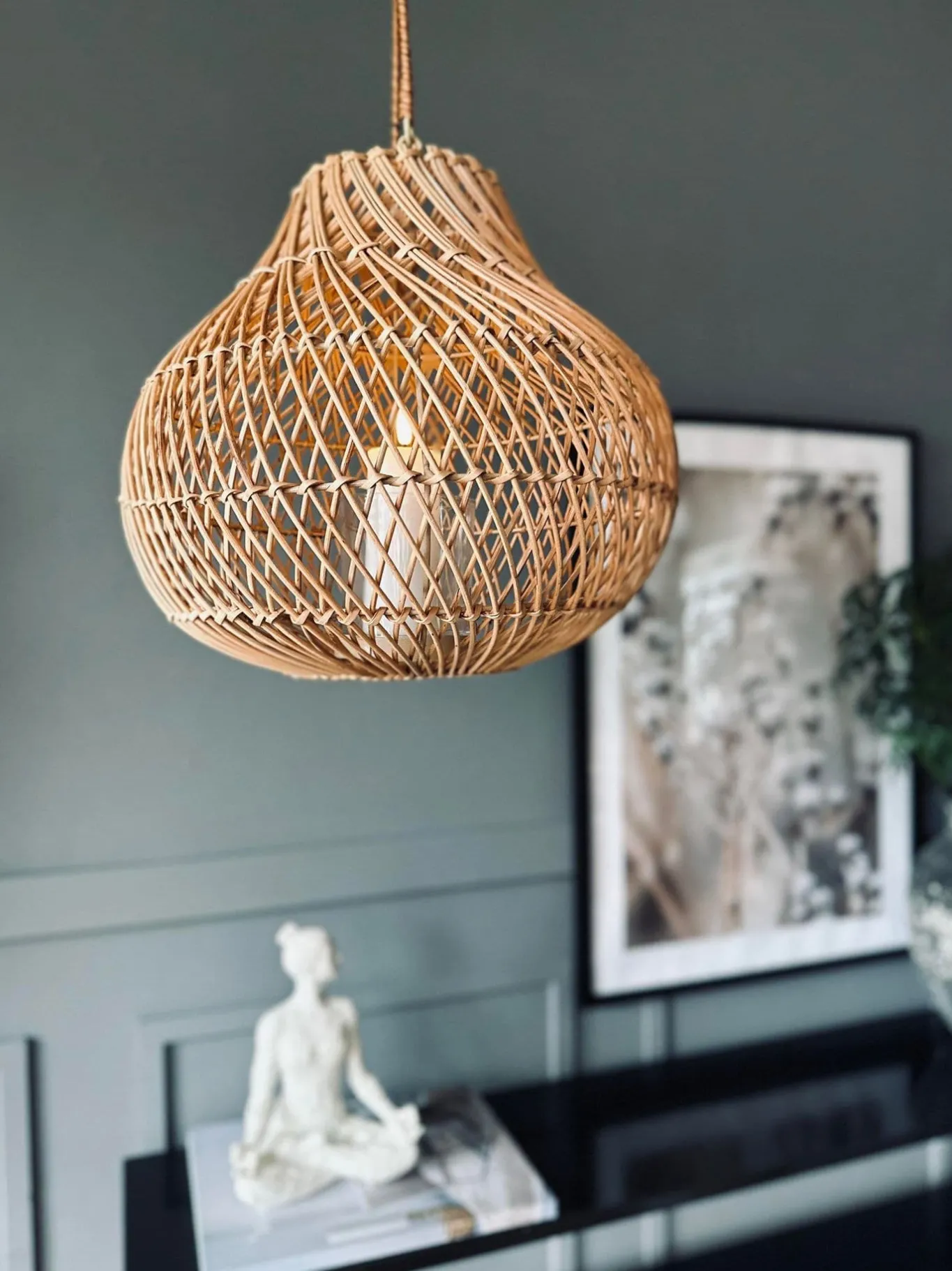 VIAMAJA Interiør|Lanterner Og Lyskæder<Lanterne Nature - H 30cm Håndlavet