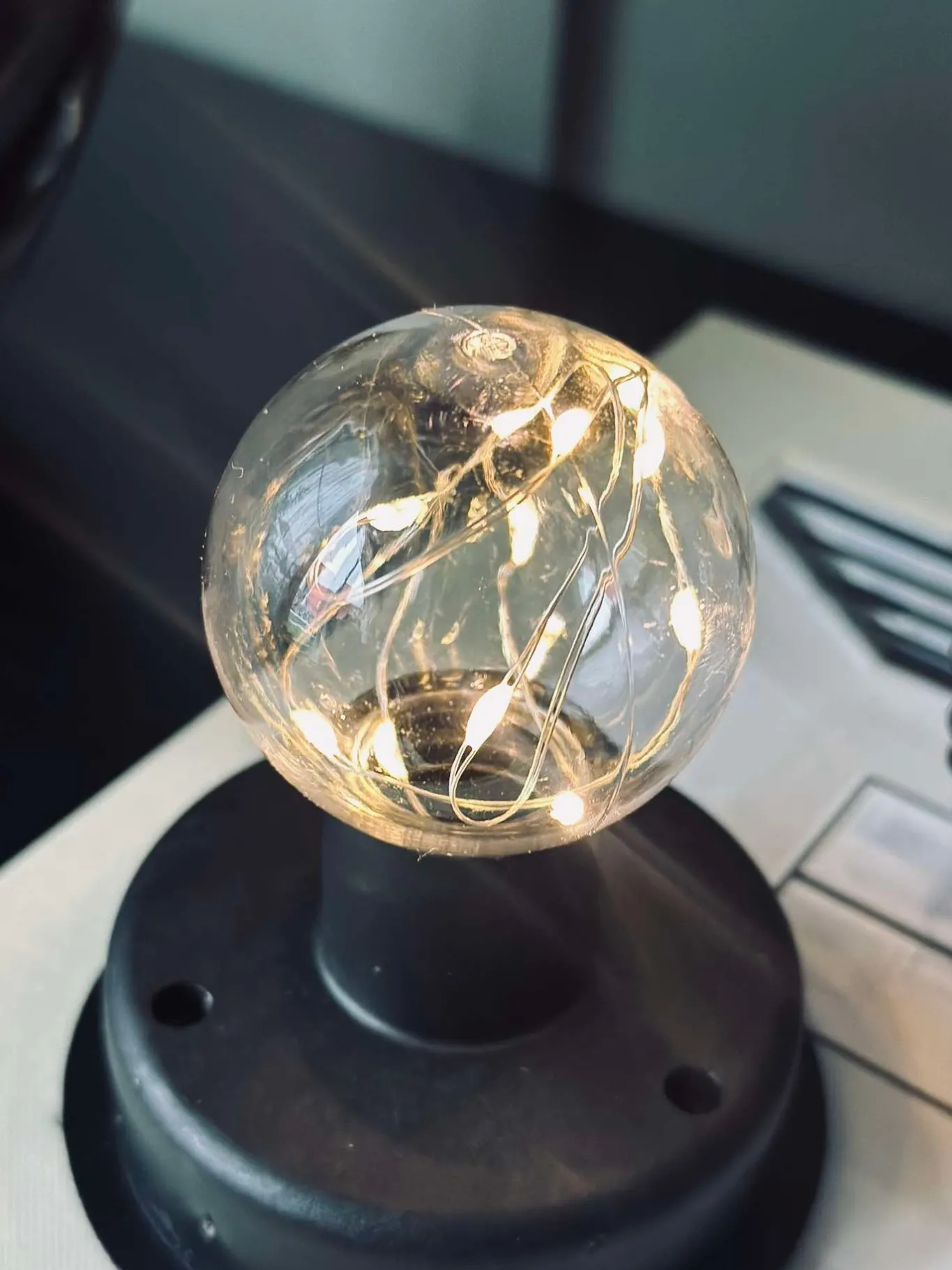 VIAMAJA Lys Og Led|Udendørs Led<Lanterne på spyd Black - Solar