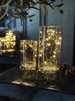 VIAMAJA Lys Og Led|Led Designlys<Lanterner MAGIC med LED - Sæt med 2 stk.