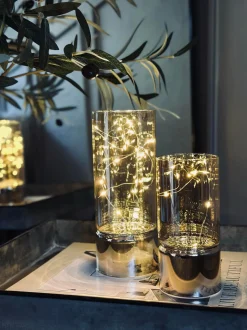 VIAMAJA Lys Og Led|Led Designlys<Lanterner MAGIC med LED - Sæt med 2 stk.