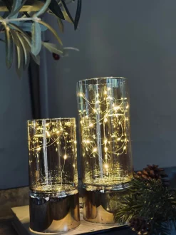 VIAMAJA Lys Og Led|Led Designlys<Lanterner MAGIC med LED - Sæt med 2 stk.
