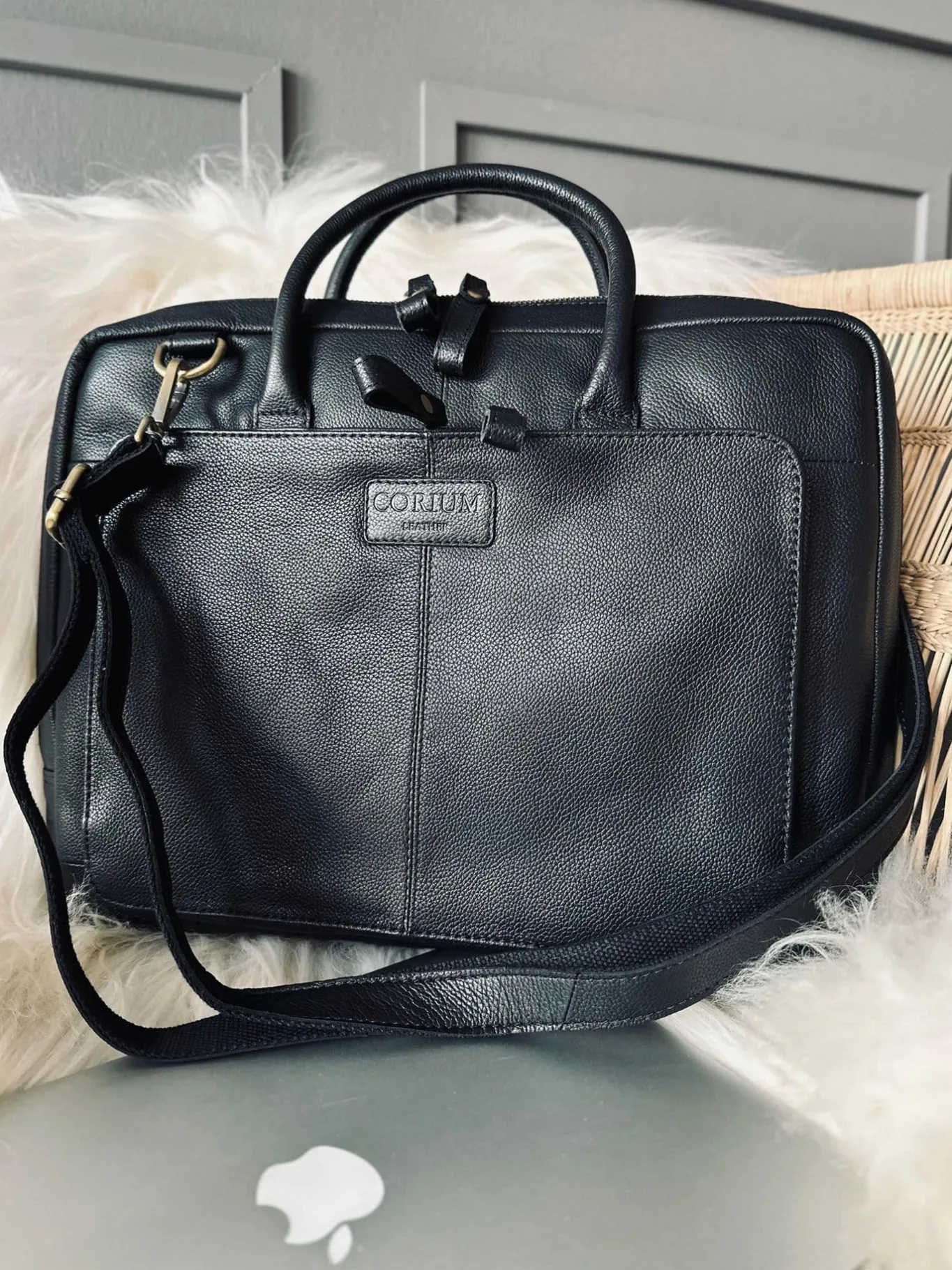 VIAMAJA Computertasker|Shoppere<Laptop / arbejdstaske VINTAGE Black