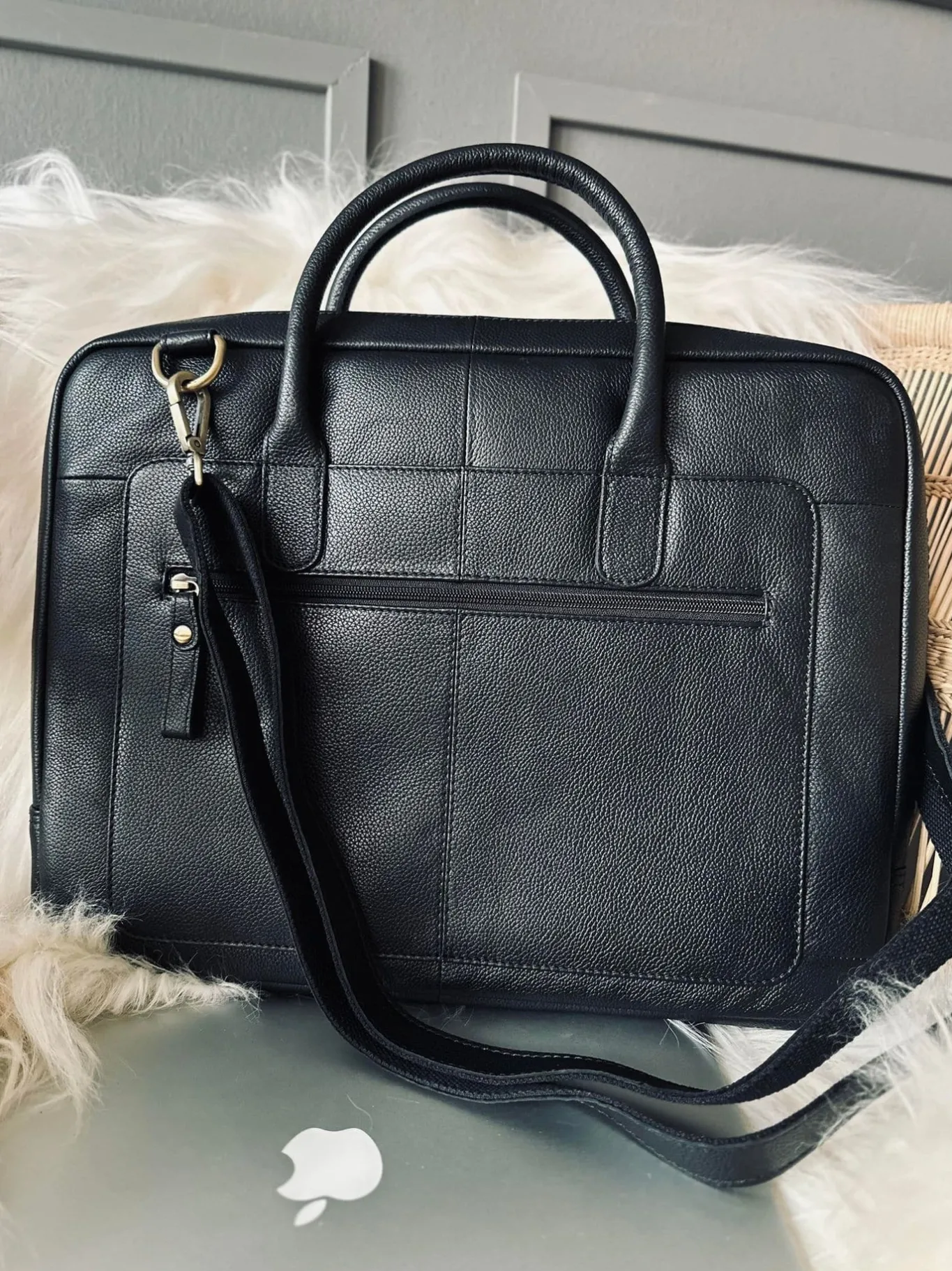 VIAMAJA Computertasker|Shoppere<Laptop / arbejdstaske VINTAGE Black
