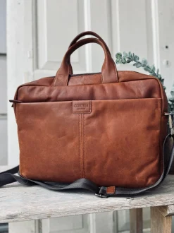 VIAMAJA Computertasker|Læder Tasker<Laptop adventur - chesterfield cognac