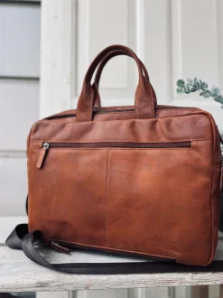 VIAMAJA Computertasker|Læder Tasker<Laptop adventur - chesterfield cognac