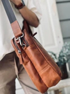 VIAMAJA Computertasker|Læder Tasker<Laptop adventur - chesterfield cognac
