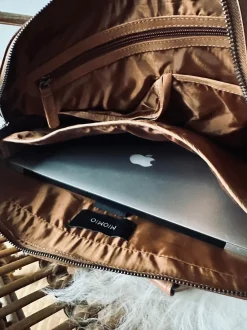 VIAMAJA Computertasker|Tasker Til Mænd<Laptop Cognac London