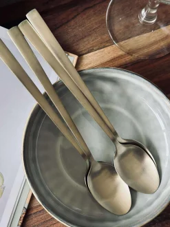 VIAMAJA Bestik Og Køkkenredskaber|Rustfrit Stål<Latte Skeer - 4 stk Rustfrit stål