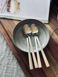 VIAMAJA Bestik Og Køkkenredskaber|Rustfrit Stål<Latte Skeer - 4 stk Rustfrit stål