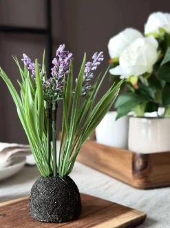 VIAMAJA Blomster|Påske<Lavendel moskugle