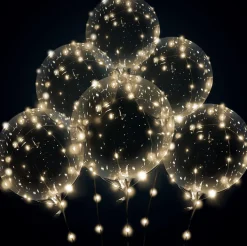 VIAMAJA Lys Og Led|Led Jul<LED Balloner - 10 pak (varm hvid lys)