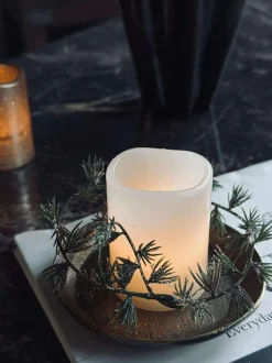 VIAMAJA Lys Og Led|Led Bloklys<LED Bloklys med timer